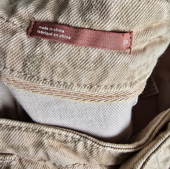 Anthropologie, New Pilcro The Camp Wanderer Pink Rose Patchwork Pants Size 28 - Picture 9 of 15